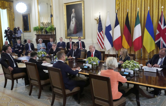 White House meeting ends, but negotiations on site continue, spokesperson to Zelenskyy says