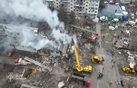 Russian air attack cuts power to parts of Ukraine’s Poltava region