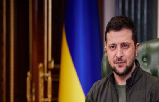 Ukrainian President Volodymyr Zelensky