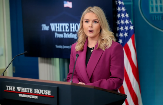 White House Press Secretary Karoline Leavitt