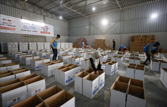 Türkiye has sent over 101,000 tons of humanitarian aid to Gaza