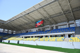 President Ilham Aliyev and First Lady Mehriban Aliyeva inspected construction progress at Ganja city stadium-UPDATED 