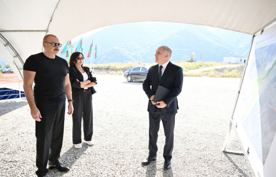 Foundation stone laid for 4th residential complex in Kalbajar-UPDATED 