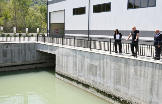 Opening ceremony held for Ashagi Vang, Nadirkhanli, and Chaykend small hydropower plants in Kalbajar’s Vang Village-UPDATED 