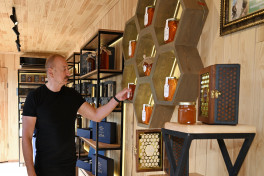 President Ilham Aliyev attended opening of "Balland – Kalbajar honey, bee, and beekeeping products store"-UPDATED 