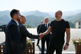 President Ilham Aliyev attended opening of "Balland – Kalbajar honey, bee, and beekeeping products store"-UPDATED 