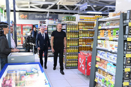 President Ilham Aliyev attended opening of "Balland – Kalbajar honey, bee, and beekeeping products store"-UPDATED 