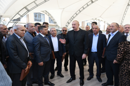 President Ilham Aliyev met with Kalbajar residents and presented apartment keys-UPDATED 