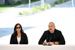 President Ilham Aliyev met with Kalbajar residents and presented apartment keys-UPDATED 
