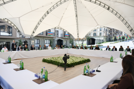 President Ilham Aliyev met with Kalbajar residents and presented apartment keys-UPDATED 