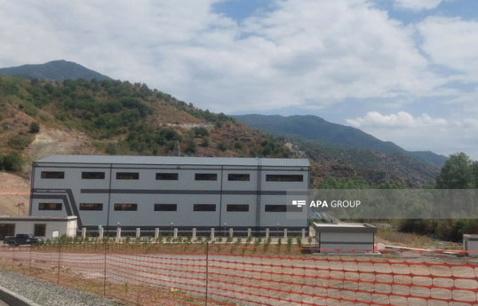 Media tour organized to Ashagi Vang, Nadirkhanli, and Chaykend small hydropower plants in Vang village of Kalbajar