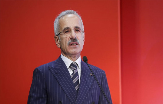 Türkiye's Minister of Transport and Infrastructure Abdulkadir Uraloğlu