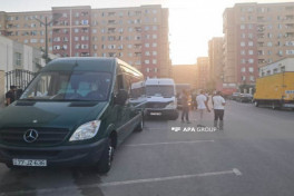 Resettlement  convoy arrives in Aghdam's Khidirli village, families receive keys to their houses -PHOTO 