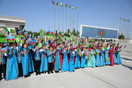 President of Azerbaijan Ilham Aliyev arrived in Turkmenistan on a working visit