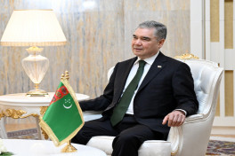 President of Azerbaijan Ilham Aliyev held one-on-one meeting with Chairman of the People’s Council of Turkmenistan-UPDATED 