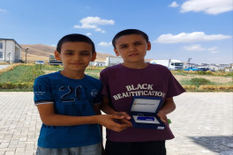 Resettlement  convoy arrives in Aghdam's Khidirli village, families receive keys to their houses -PHOTO 