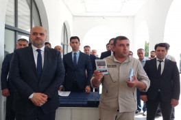 Resettlement  convoy arrives in Aghdam's Khidirli village, families receive keys to their houses -PHOTO 