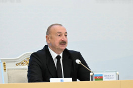 Leaders of Azerbaijan, Turkmenistan and Uzbekistan made joint press statements-UPDATED-1 -PHOTO 