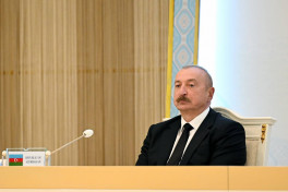Leaders of Azerbaijan, Turkmenistan and Uzbekistan made joint press statements-UPDATED-1 -PHOTO 