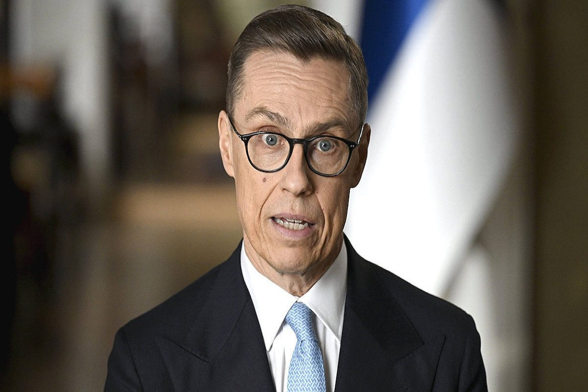 Finnish President Alexander Stubb 
