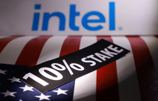 Trump announces U.S. acquisition of 10% stake in Intel