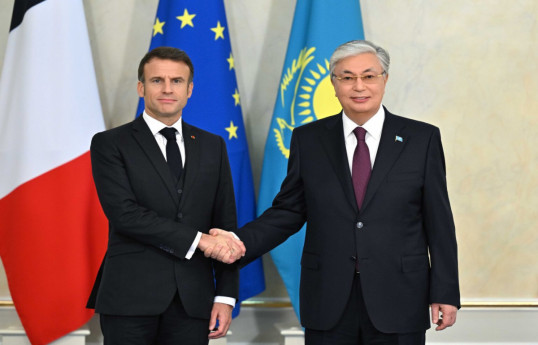 Macron and Tokayev discussed South Caucasus