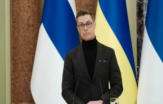 Finnish President Alexander Stubb