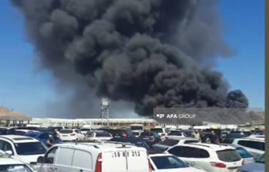 Fire prevented from spreading in "Sederak" shopping center-VIDEO -UPDATED 