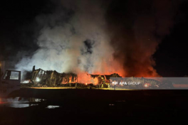 Fire in “Sederek” shopping center's  warehouse completely extinguished-VIDEO -UPDATED-1 -PHOTO 