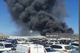Fire in “Sederek” shopping center's  warehouse completely extinguished-VIDEO -UPDATED-1 -PHOTO 