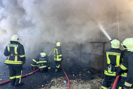 Fire in “Sederek” shopping center's  warehouse completely extinguished-VIDEO -UPDATED-1 -PHOTO 