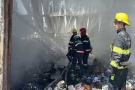 Fire in “Sederek” shopping center's  warehouse completely extinguished-VIDEO -UPDATED-1 -PHOTO 