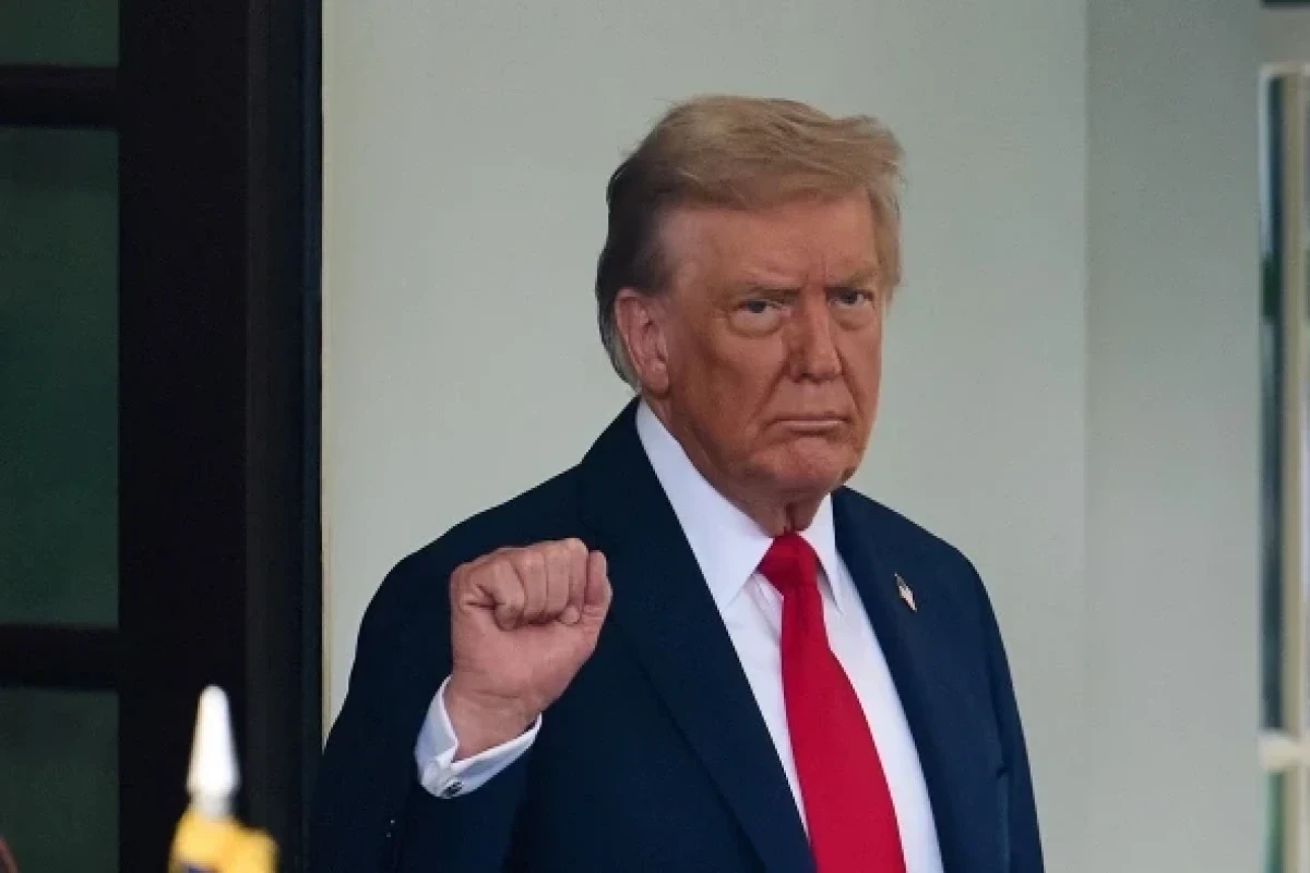 Donald Trump, US president