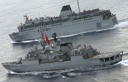 Turkish warship docks in Benghazi as Ankara eases rift with eastern Libya