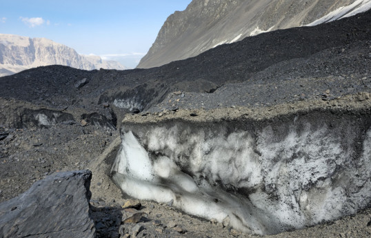 Decline and melting process of the Tufandag glacier has accelerated