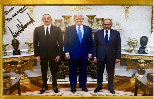 Ilham Aliyev, President of the Republic of Azerbaijan, US President Donald Trump, Armenian Prime Minister Nikol Pashinyan