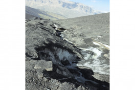 Decline and melting process of the Tufandag glacier has accelerated