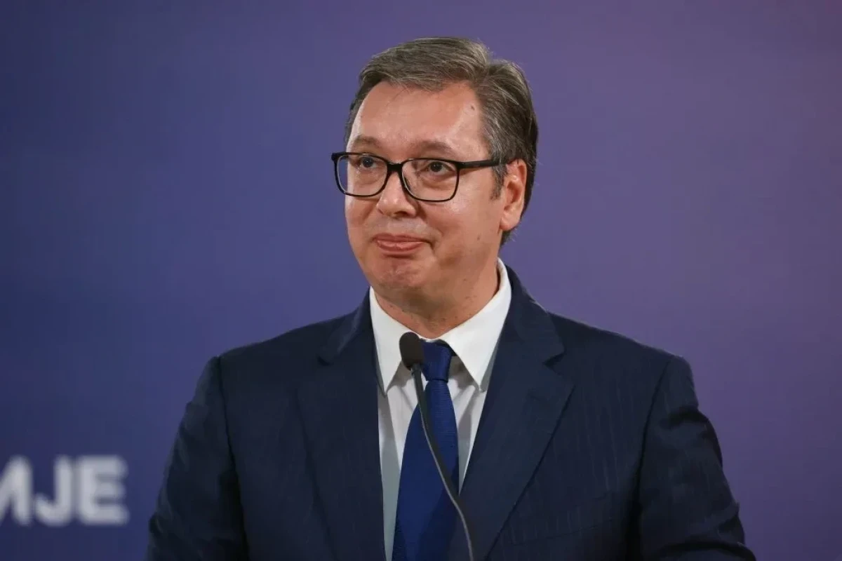 Serbian President Aleksandar Vučić