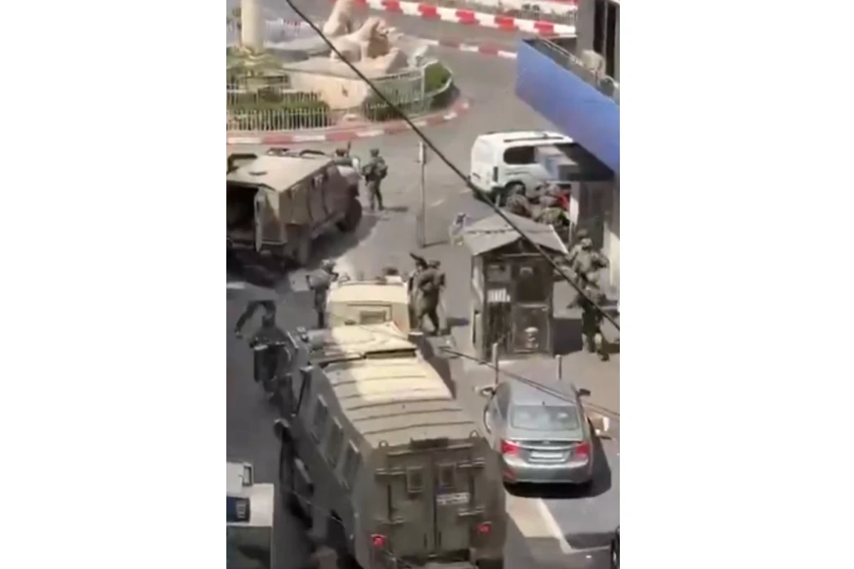 Israeli army conducts operation in Ramallah