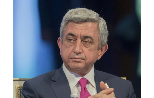 Armenian court rejects Serzh Sargsyan's appeal to close criminal case