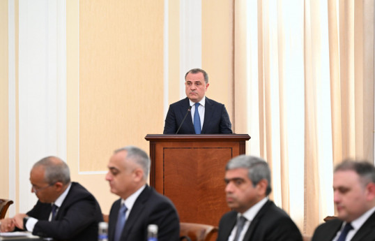Azerbaijani FM: Withdrawal of Russian peacekeepers from region gave additional impetus to peace process