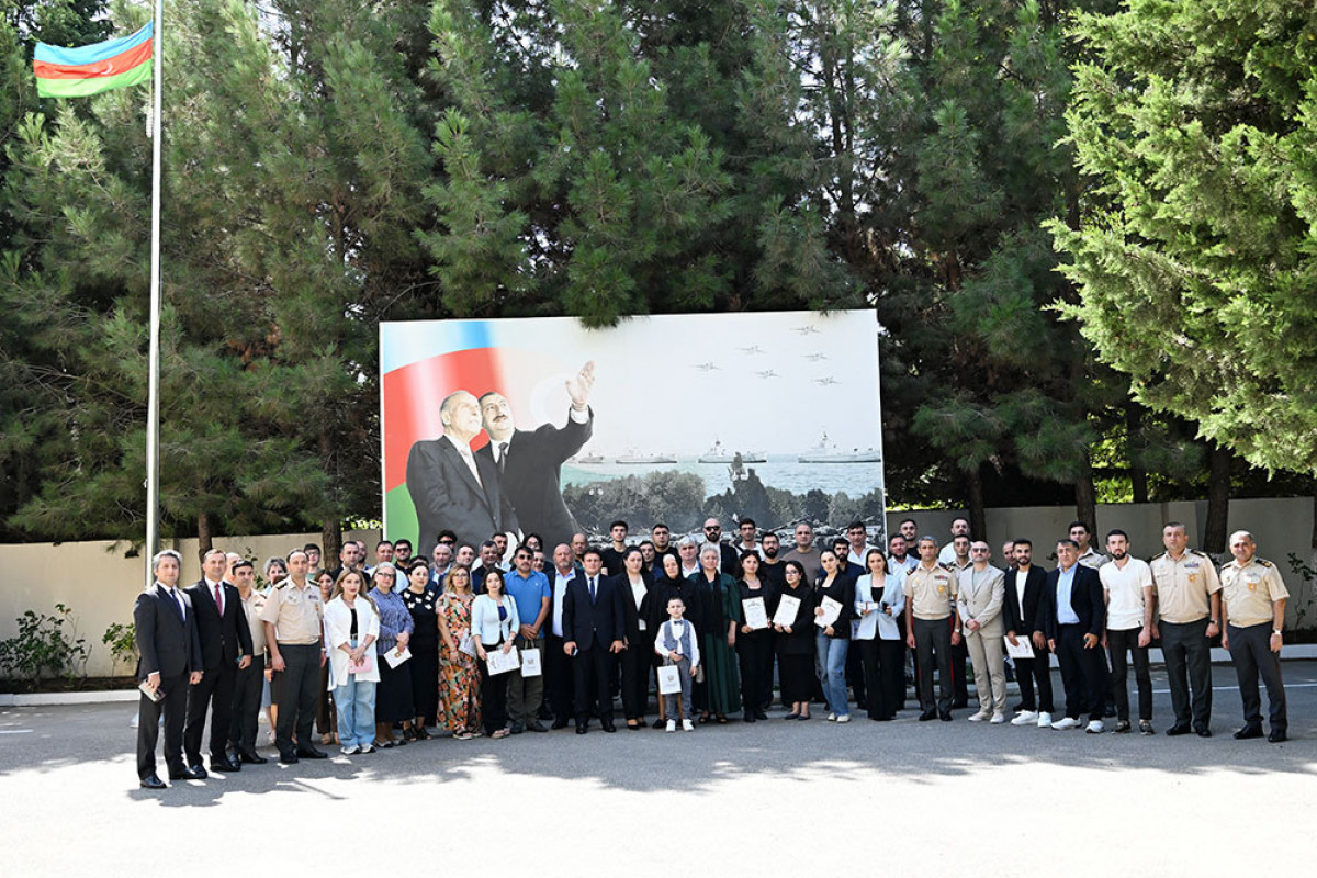 Medals of media representatives who became Shehids are awarded to their families