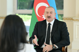 President of Azerbaijan Ilham Aliyev gave interview to Al Arabiya TV channel-VIDEO 