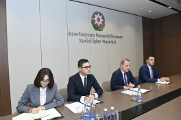 FM Jeyhun Bayramov receives French Ambassador over completion of her diplomatic tenure in Azerbaijan