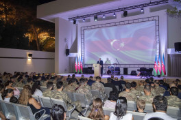 Meeting with participants of Patriotic War was organized at “Bilgah” recreation center of SSS