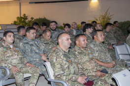 Meeting with participants of Patriotic War was organized at “Bilgah” recreation center of SSS