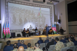 Meeting with participants of Patriotic War was organized at “Bilgah” recreation center of SSS