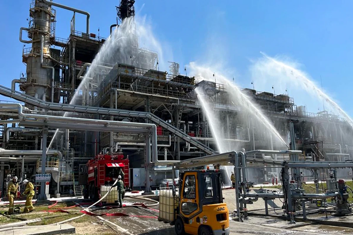 Drone attacks on oil refineries in Russia causes major fires