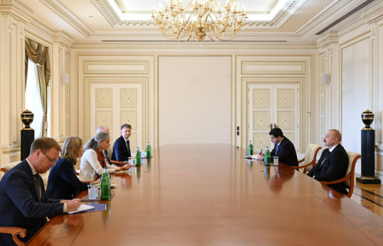 President Ilham Aliyev received European Union Special Representative for South Caucasus