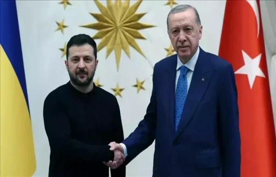 Phone conversation held between Presidents of Türkiye and Ukraine